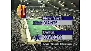 1992-11-26 New York Giants vs Dallas Cowboys