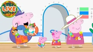🌞 Peppa Pig & George's BIG Family Adventures🐷 | Full Episodes | Holiday & Travel Days Out