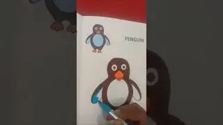 🐧#penguin#colour#drawing#youtube#viral#short#video#art