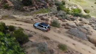 4Runner through Mt. Laguna off-road trails