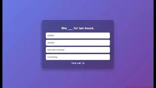 Learn English Grammar with Fun - Present Tense & Past Tense