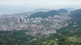 Penang hill 360 city view #penanghill #penangtrip #penangBukitBendera