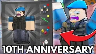 Winning with ARSENAL 10TH ANNIVERSARY LOADOUT (Roblox Arsenal)
