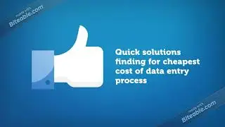 Data entry outsourcing solutions