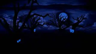 DARK FOREST VIDEO FOOTAGE - THE DARK FOREST AT NIGHT FREE HD VIDEO FOOTAGE - 3