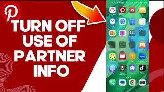 How To Turn Off Use Of Partner Info On Pinterest
