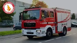 VEICOLO RIBALTATO! Autopompa Vigili del Fuoco VVF APS | Italian Firefighters