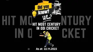 Most Hundreds #cricket #shorts #youtubeshorts