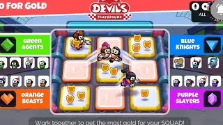 Silly Royale devils playground I'm on team green and I'm good and same my friend we win