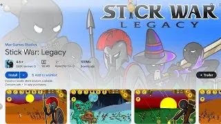 Stick War: Legacy Gameplay 🎮 | 100 Million Downloads Mobile Game | Full Battles No Commentary