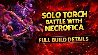 SOLO TORCH BATTLE WITH NECROFICA | FULL BUILD DETAILS  | CASTLE CLASH