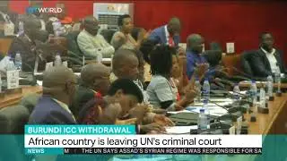 Burundi's decision to withdraw from the ICC is now coming into effect