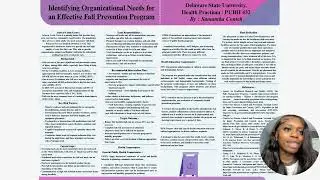 Identifying Organizational Needs for an Effective Fall Prevention Program