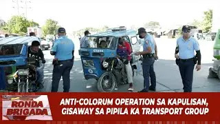 Anti-colorum operation sa kapulisan, gisaway sa pipila ka transport group