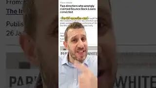 Bounce Back Loan Fraud