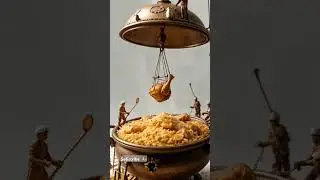 Hyper-realistic macro shot of Biryani #biryani #shorts #short #trending