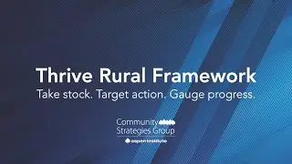 Thrive Rural Framework