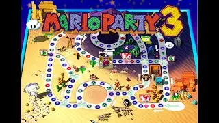 Mario Party 3 50ish Turns Spiny Desert (Pirate Wario)