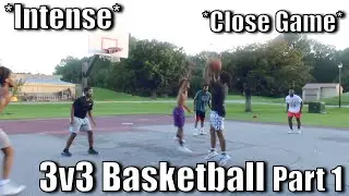 Intense Basketball 3v3 // Close Basketball Game