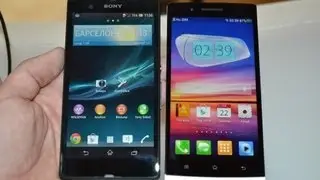 Oppo Find 5 - демонстрация и сравнение с Xperia Z на MWC 2013 (hands-on)