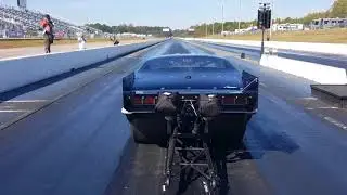 John Zappia breaks the Doorslammer World Record with a 5.424 @ 265.33mph.