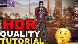 HDR QUALITY TUTORIAL 🥶|| Capcut + Koloro | (freefire)