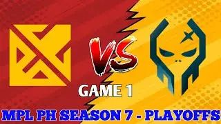 BREN ESPORTS VS EXECRATION [GAME 1] MPL PH SEASON 7 - PLAYOFFS DAY 4.