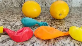 Pop a Balloon With an Orange