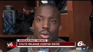 Colts release Pro Bowl cornerback Vontae Davis