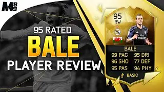 FIFA 16 95 BALE REVIEW | FIFA 16 ULTIMATE TEAM PLAYER REVIEW