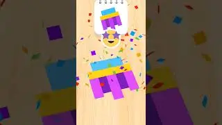 color Roll 3d Level of #222 #shorts #colorroll3d #gameplay #puzzlegame #3d
