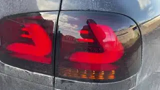 Альтернативная оптика задняя Dectane CarDNA для VOLKSWAGEN Touareg I (02-10), LED Red Smoke