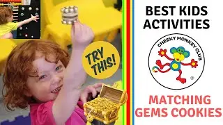 Matching Gem Cookies | Preschoolers Games | Fine Motor Activities | Sorting Colour and Size