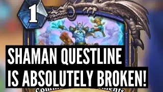 Shaman QUESTLINE is ABSOLUTELY INSANE! Midrange Hunter actually coming back?