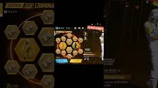 ff golden criminal bundle event #freefire #viral #shorts
