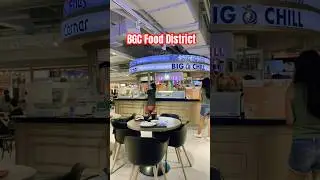 BGC Food District | One Bonifacio High Street #foodcravings #bgchighstreet #shorts