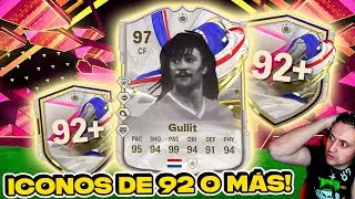 SOBRES DE ICONOS 92+ GOLAZO GOTG FUTTIES | &iquest;VALE LA PENA LA MEJORA? | FC 24 PACK OPENING