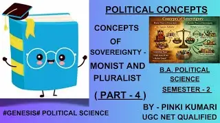 CONCEPTS OF SOVEREIGNTY - MONIST AND PLURALIST | PART - 4 | B.A. POLITICAL SCIENCE | SEMESTER - 2 |