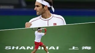 Roger Federer v. David Goffin | Shanghai 2019 Extended Highlights
