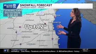 1/15 Bitter Cold & More Snow For SE Wisconsin
