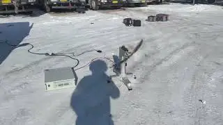 WING FLYING Thrust Stand - Low Temperature Test at minus 20 degrees in Inner Mongolia is underway