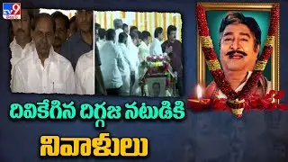 దివికేగిన దిగ్గజ నటుడికి నివాళులు | Kaikala Satyanarayana passes away - TV9
