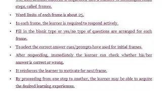 Types of Programmed Instruction Dr  Abhishek Bhattacharyya