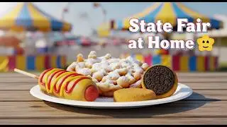 State Fair Foods at Home &ndash; Corn Dogs, Funnel Cakes & More 🎡 | CooklyEats