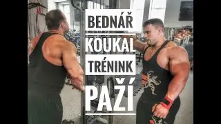 Slavoj Bednář a Pavel Koukal - trénink paží