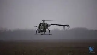 Electrical unmanned helicopter UVH-EL by Uavos