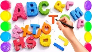 ABC Alphabet | Easy abcd | ABC Song for Kids | Learn A to Z Phonics & Dotted Writing ABCD #abcsong 