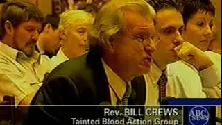 Reverend Bill Crews on contaminated blood 