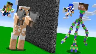 Steve Mutante Gigante vs. Ovelha Armada (BATALHA DE MONSTROS MINECRAFT) *MOBS*