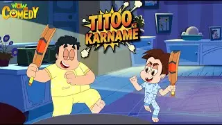 Titoo Ke Karname 60 | Titoo Funny Cartoon Compilation | Hindi Cartoon for Kids #titoo